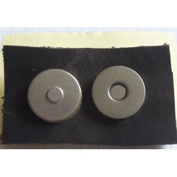Кнопка магнитная НИКЕЛЬ МАТОВЫЙ 13 мм тип D0141